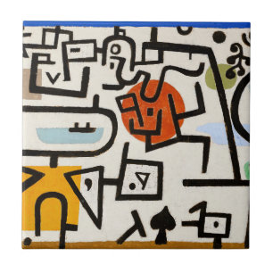 Ceric TEGEL : PAUL KLEE Tegeltje