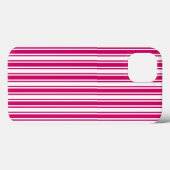 Cerise and white snoep strepen Hoesje-Mate iPhone Case-Mate iPhone Case (Achterkant (horizontaal))