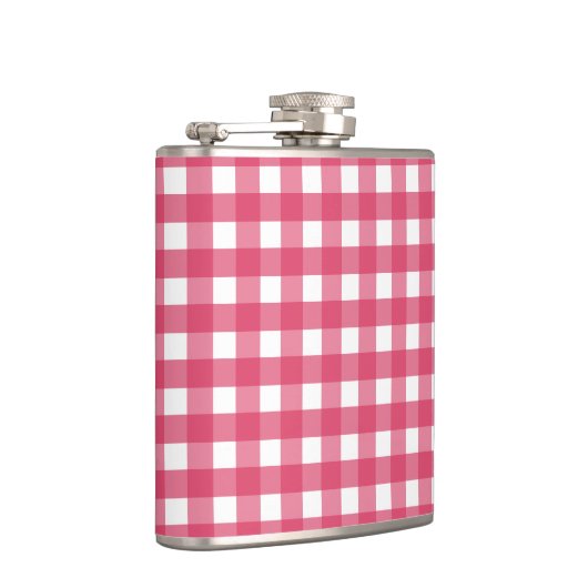 Cerise gingham heupfles (Rechts)
