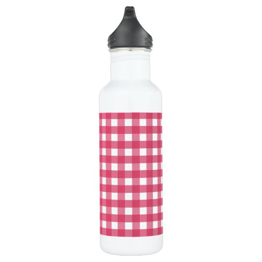 Cerise gingham waterfles  (Rechts)