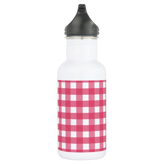 Cerise gingham waterfles (Rechts)