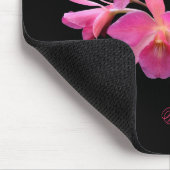 Cerise, Hot Pink, Red, Orchids Black Muismat (Hoek)
