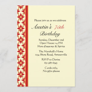 Cerise Invitation Kaart