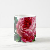 ceristisch gekleurd roos decoratief koffiemok (Center)