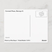 Cermak Plaza, Neon Sign in Berwyn Il. Briefkaart (Achterkant)