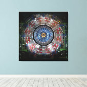 CERN LARGE HADRON COLLIDER CANVAS AFDRUK (Insitu (Houten vloer))