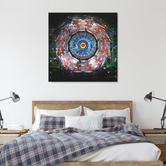 CERN LARGE HADRON COLLIDER CANVAS AFDRUK (Insitu (Slaapkamer))