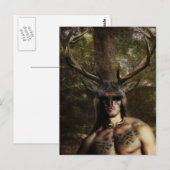 Cernunnos Briefkaart (Voorkant / Achterkant)