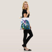 Cernunnos en Meisje Tote Tas (Op model)