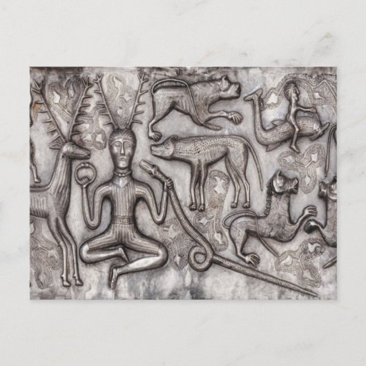 Cernunnos Gundestrup Cauldron Briefkaart (Voorkant)