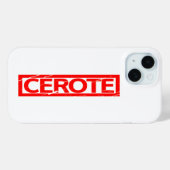Cerote Stamp Case-Mate iPhone Case (Achterkant (horizontaal))