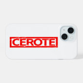 Cerote Stamp iPhone 15 Case (Achterkant horizontaal)