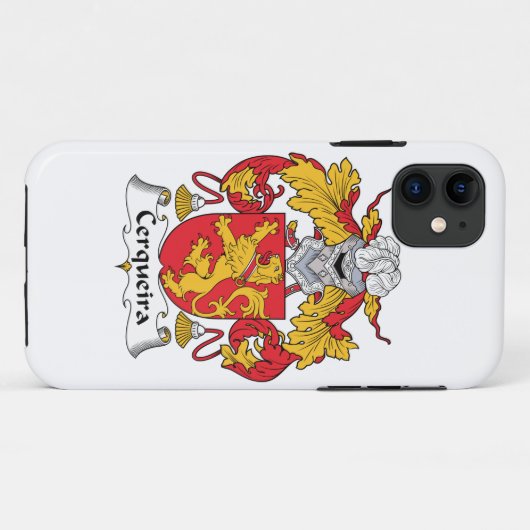 Cerqueira Family Crest Case-Mate iPhone Case (Achterkant (horizontaal))