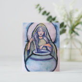 Cerridwen Crone Witch Briefkaart (Staand voorkant)