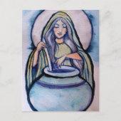 Cerridwen Crone Witch Briefkaart (Voorkant)