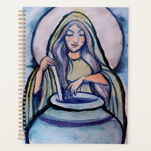 Cerridwen Crone Witch Planner (Voorkant)