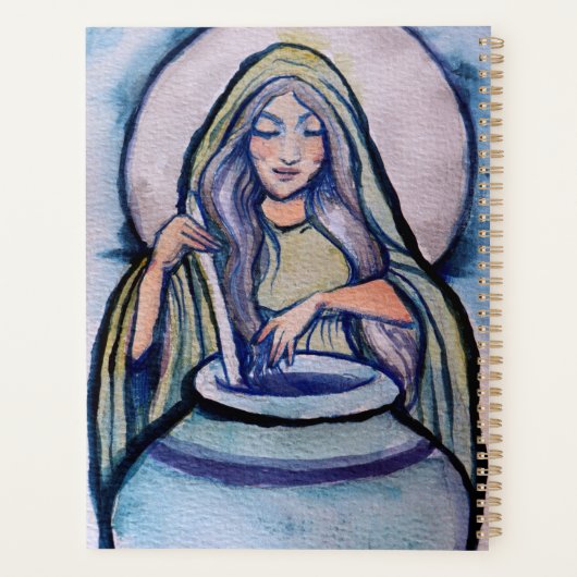 Cerridwen Crone Witch Planner (Achterkant)