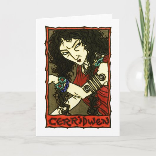 Cerridwen Greeting Card Kaart (Voorkant)