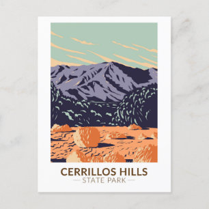 Cerrillos Hills State Park New Mexico  Briefkaart