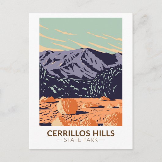 Cerrillos Hills State Park New Mexico  Briefkaart (Voorkant)