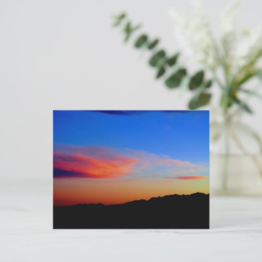 cerrillos sunset briefkaart (Staand voorkant)