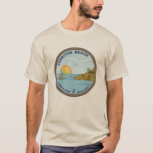 Cerritos Beach Baja California Sur Mexico T-shirt (Voorkant)