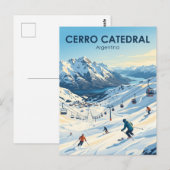 Cerro Catedral Argentinië Briefkaart (Voorkant / Achterkant)