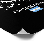 Cerro Catedral Argentinië Ski Resort Andes Mountai Poster (Hoek)