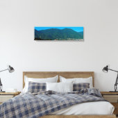 Cerro El Ávila y valle de Caracas Canvas Afdruk (Insitu (Slaapkamer))