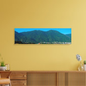 Cerro El Ávila y valle de Caracas Canvas Afdruk (Insitu (Woonkamer))