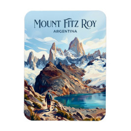 Cerro Fitz Roy Argentinië Magneet