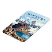 Cerro Fitz Roy Argentinië Magneet (Linkerzijde)