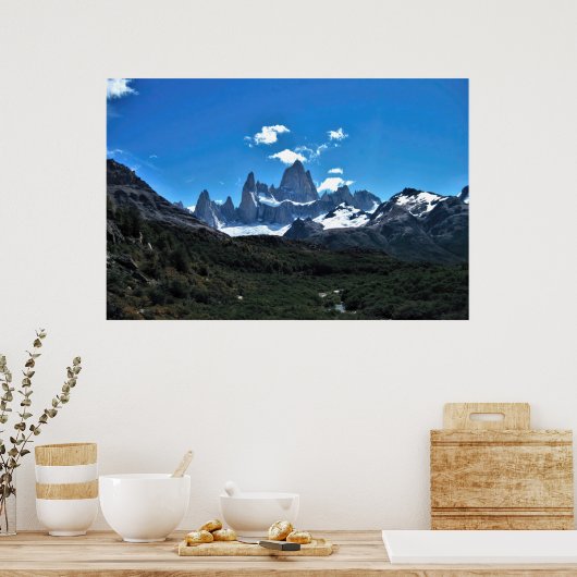 Cerro Fitz Roy Poster (Keuken)