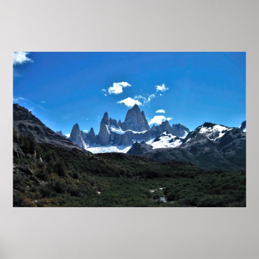 Cerro Fitz Roy Poster (Voorkant)
