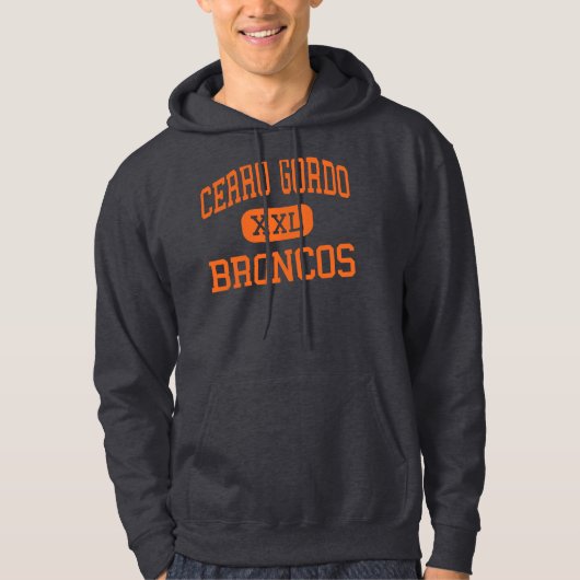 Cerro Gordo - Broncos - High - Cerro Gordo Hoodie (Voorkant)