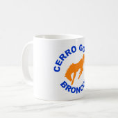 Cerro Gordo Broncos Koffiemok (Voorkant links)