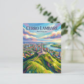 Cerro Lambaré Paraguay Briefkaart (Staand voorkant)
