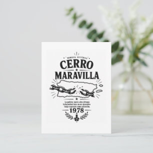 Cerro Maravilla 1978 Puerto Rico Historisch Geheug Briefkaart