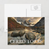 Cerro Torre Briefkaart (Voorkant / Achterkant)