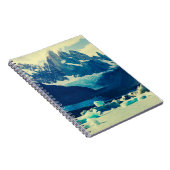 Cerro Torre in Argentinavventure, america, argenti Notitieboek (Rechterzijde)