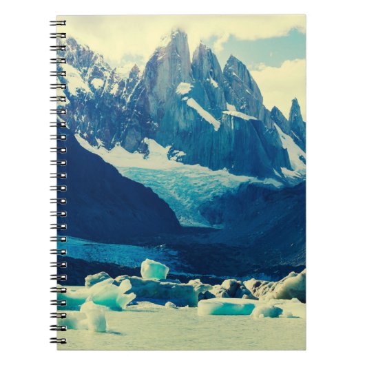 Cerro Torre in Argentinavventure, america, argenti Notitieboek (Voorkant)