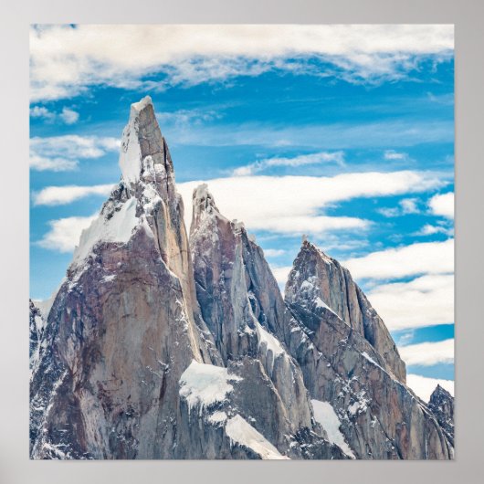 Cerro Torre Parque Nacional Los Glaciares Poster (Voorkant)