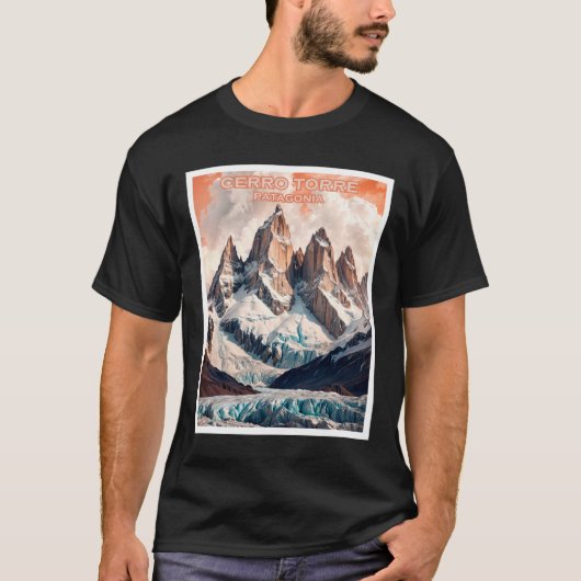 Cerro Torre Patagonia T-shirt (Voorkant)