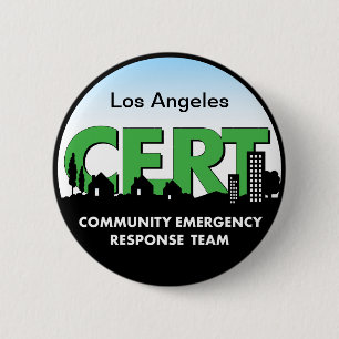 CERT Button-pas aan Ronde Button 5,7 Cm