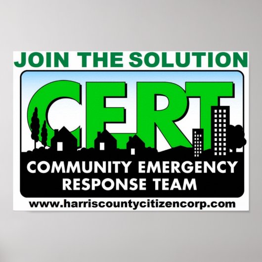 CERT Recruiting Poster (Voorkant)