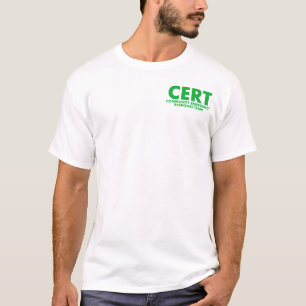 CERT T-Shirt-Custompassen T-shirt