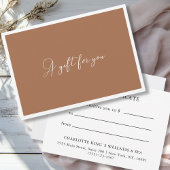 CERTIFICAAT BEDRIJFSENTITEIT| Moderne bruin