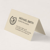 Certificaat | Openbare notaris Logo Visitekaartje (Voorkant)