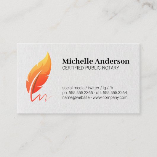 Certificaat | Publiek notarispictogram Logo (Voorkant)