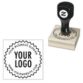 Certificaat Seal Rubber Stamp Custom Company Logo Rubberstempel (Gestempeld)